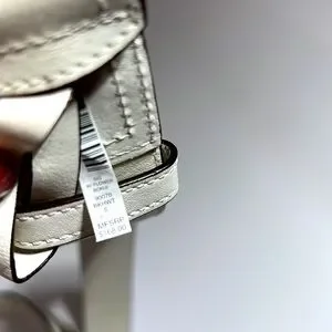 COACH || Monogram White & Tan Leather Belt. Sz. Small Coach | Accessories | Coach Monogram White Tan Leather Belt  main image 4